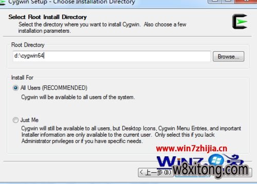 Win7 64λװcygwinķ